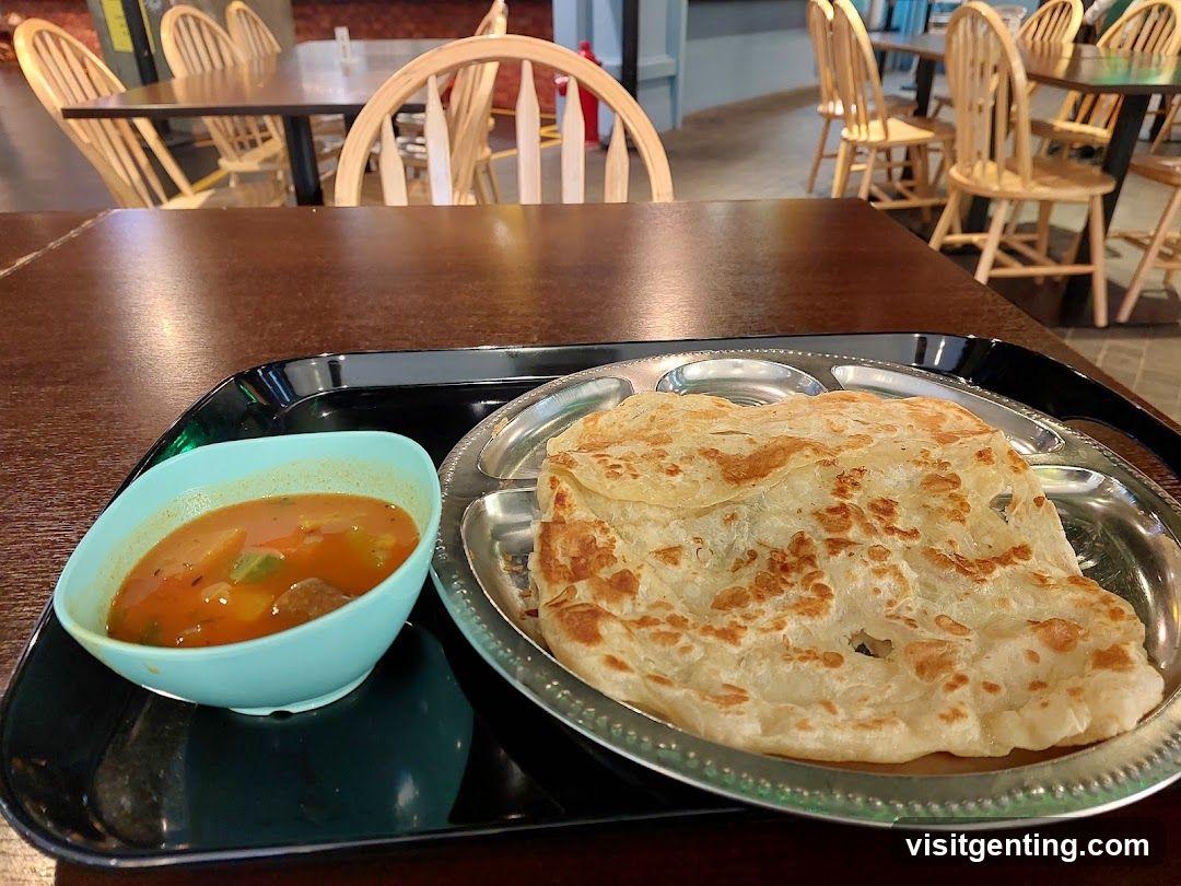 Restaurant Interior with Food