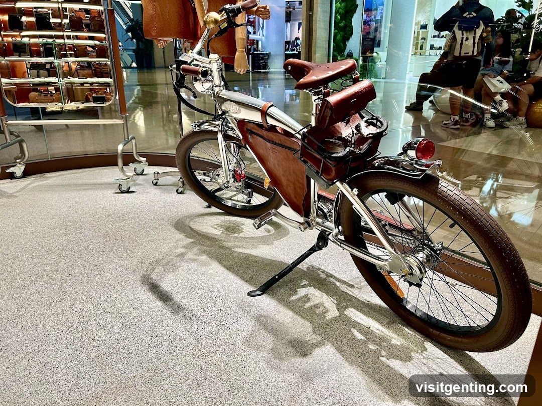 Bicycle Display in Retail Store