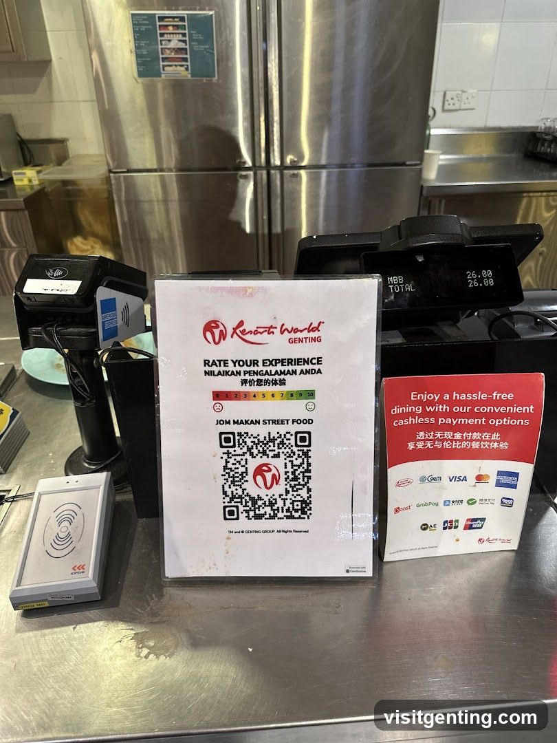 Restaurant Counter Area