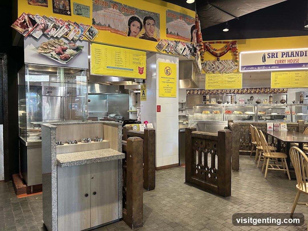 Interior of Sri Paandi Curry House