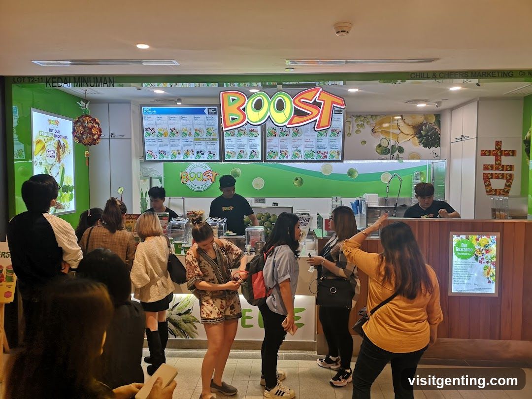 BOOST Juice Shop Interior