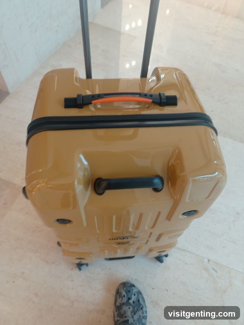 Travel Luggage in Interior Space