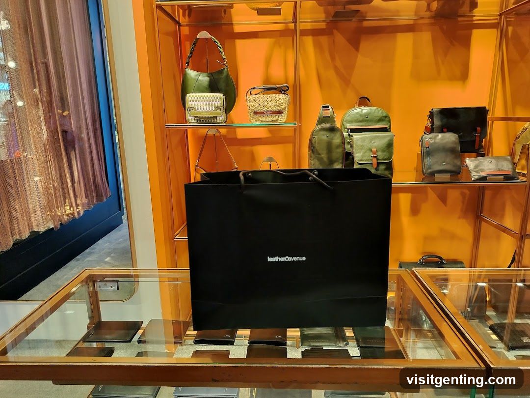 Leather Avenue Store Interior