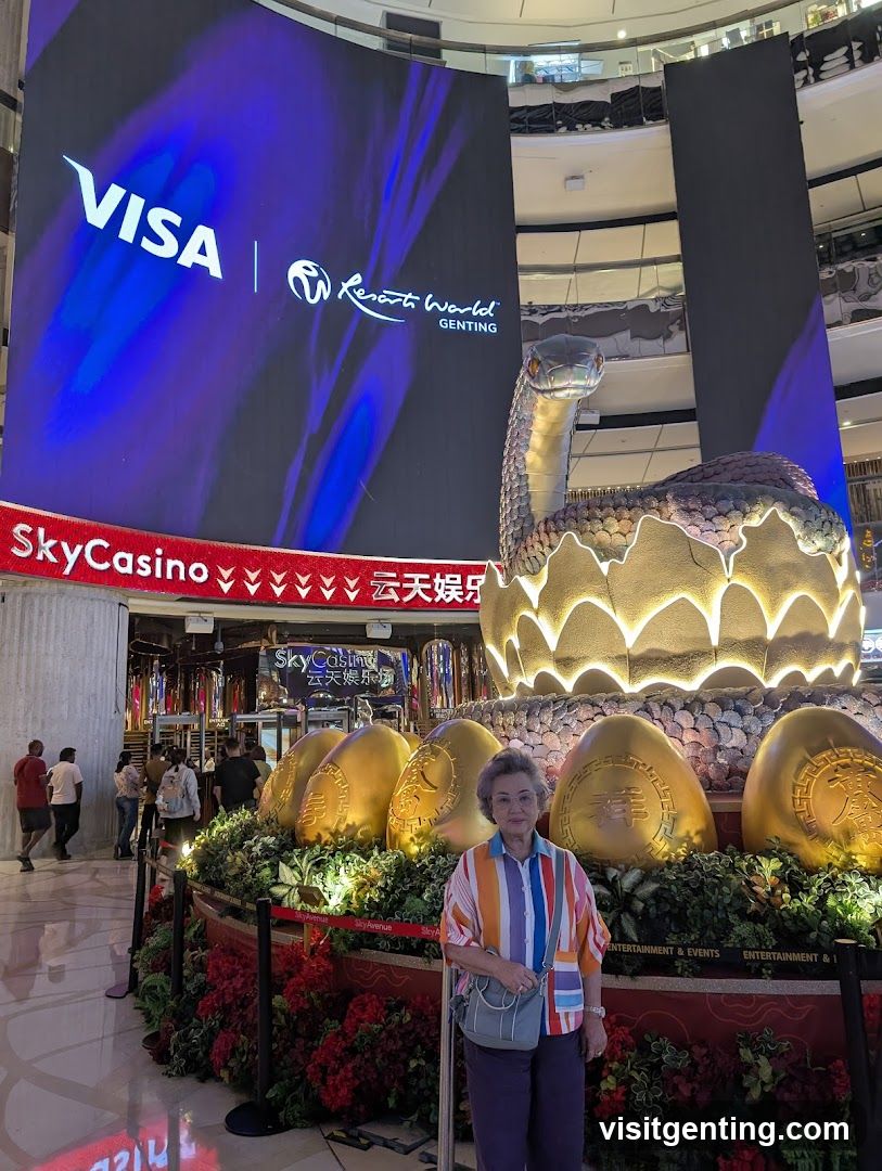 SkyCasino entrance at Genting Resort World