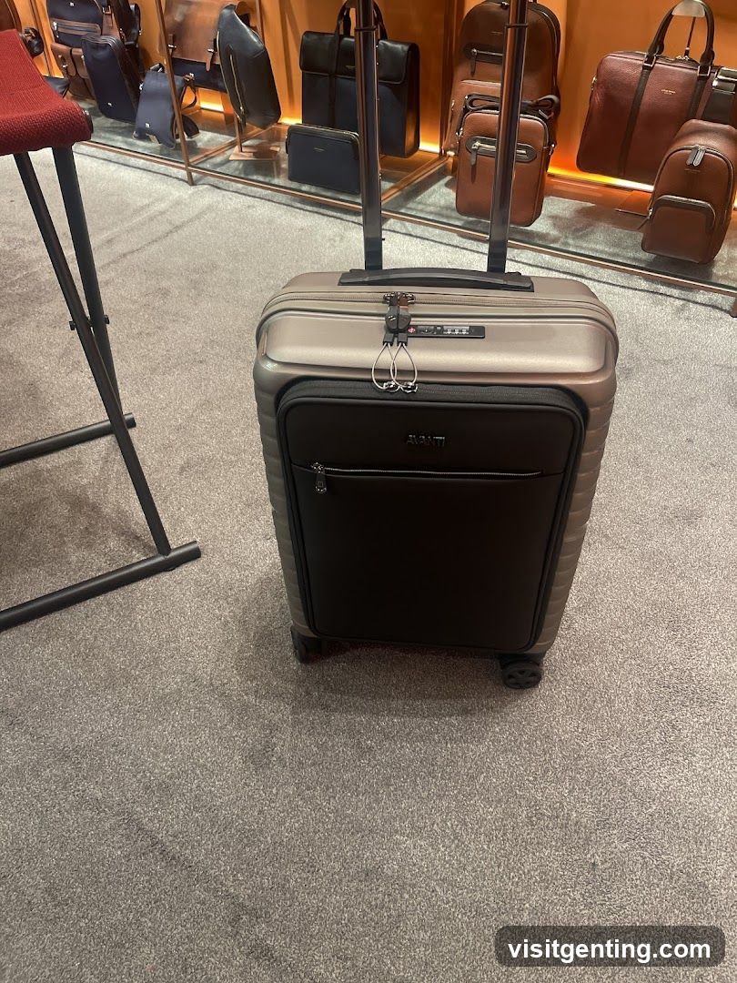Luggage Display in Store