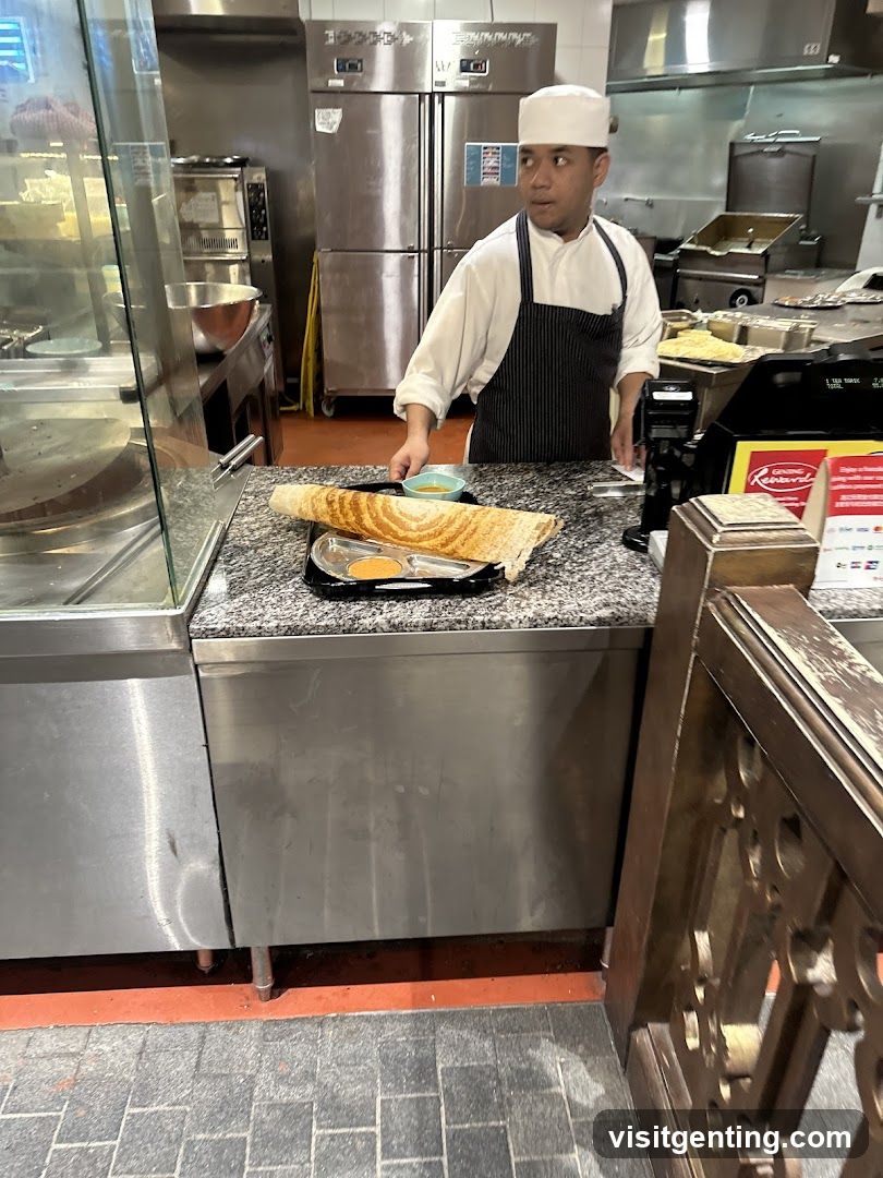 Restaurant kitchen interior