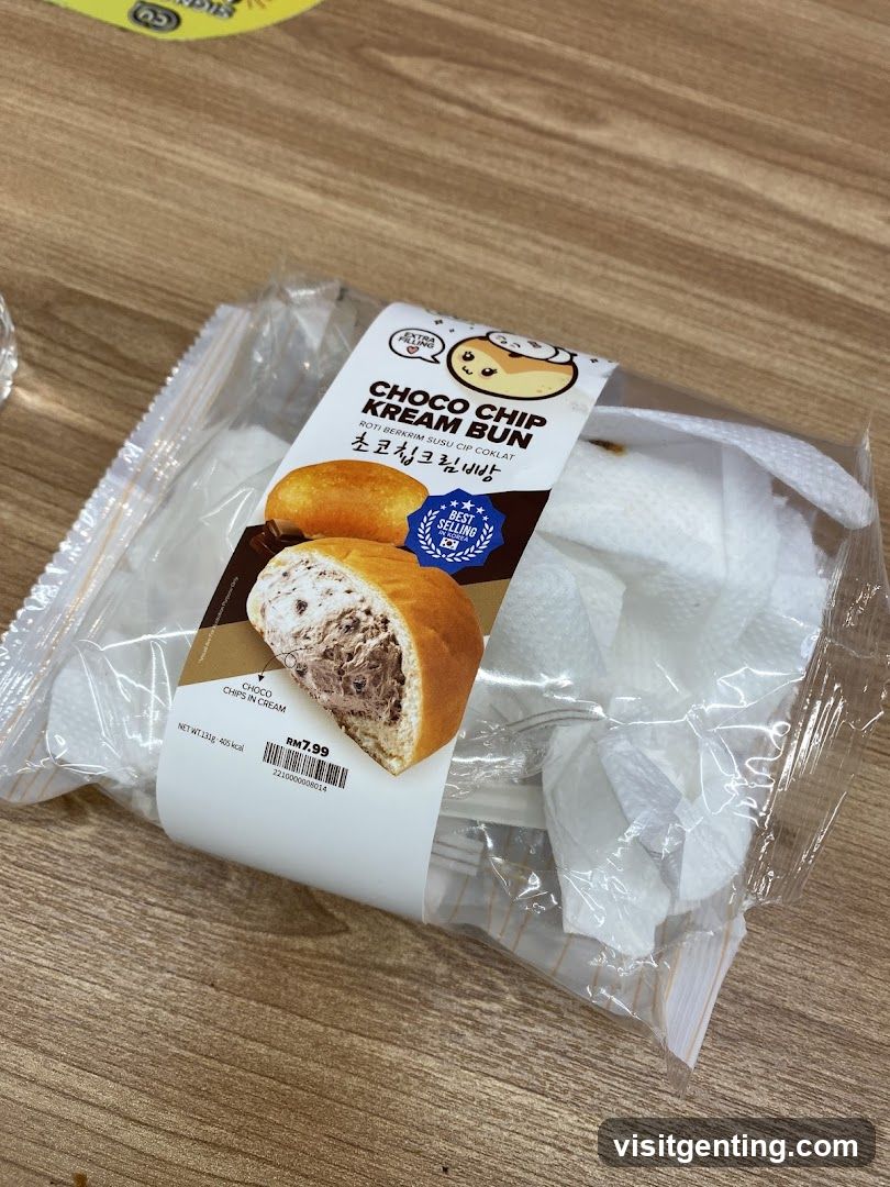 Choco Chip Kream Bun Packaging
