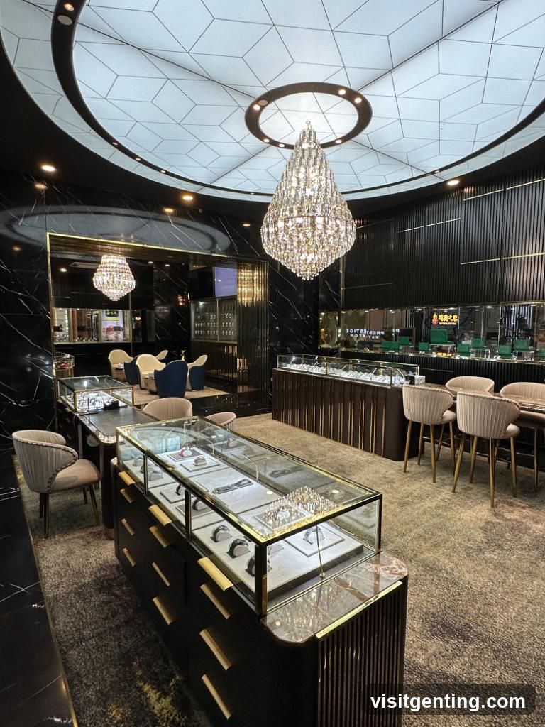 Luxury Jewelry Store Interior