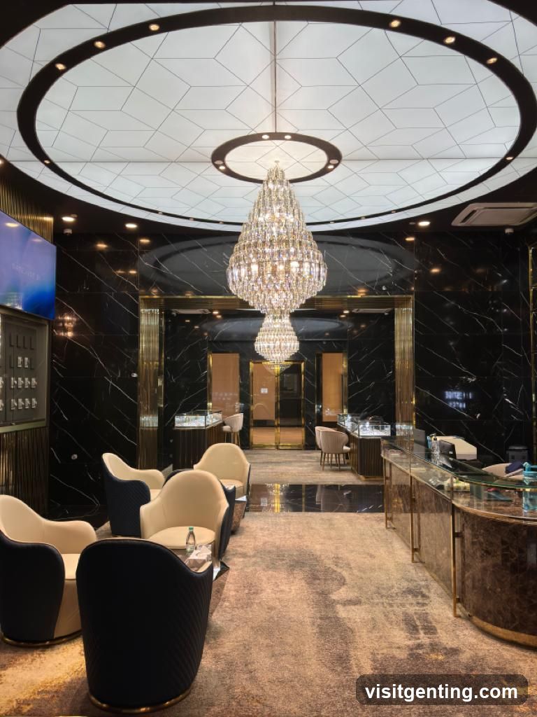Luxury Interior of a Jewelry Store