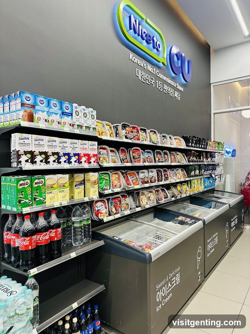 Inside Nice-to-CU Convenience Store