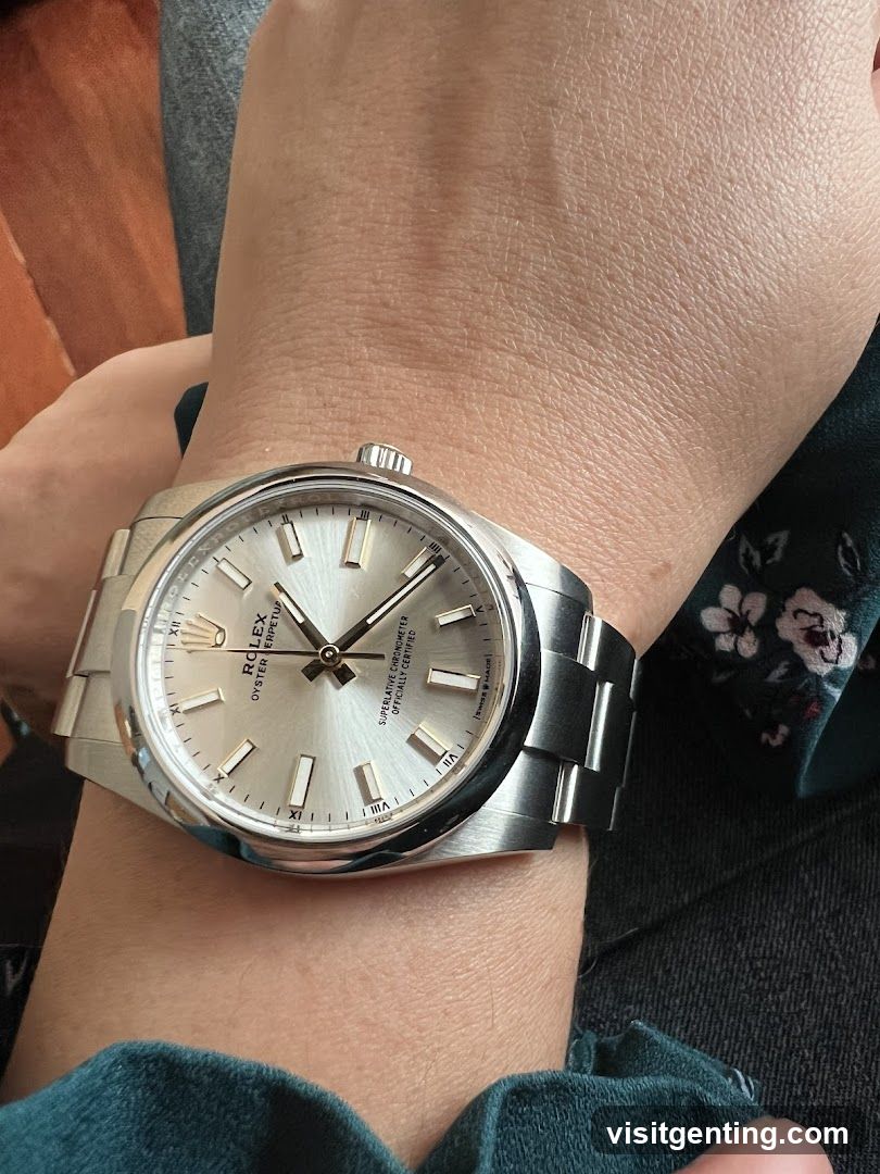 Rolex Watch on Wrist