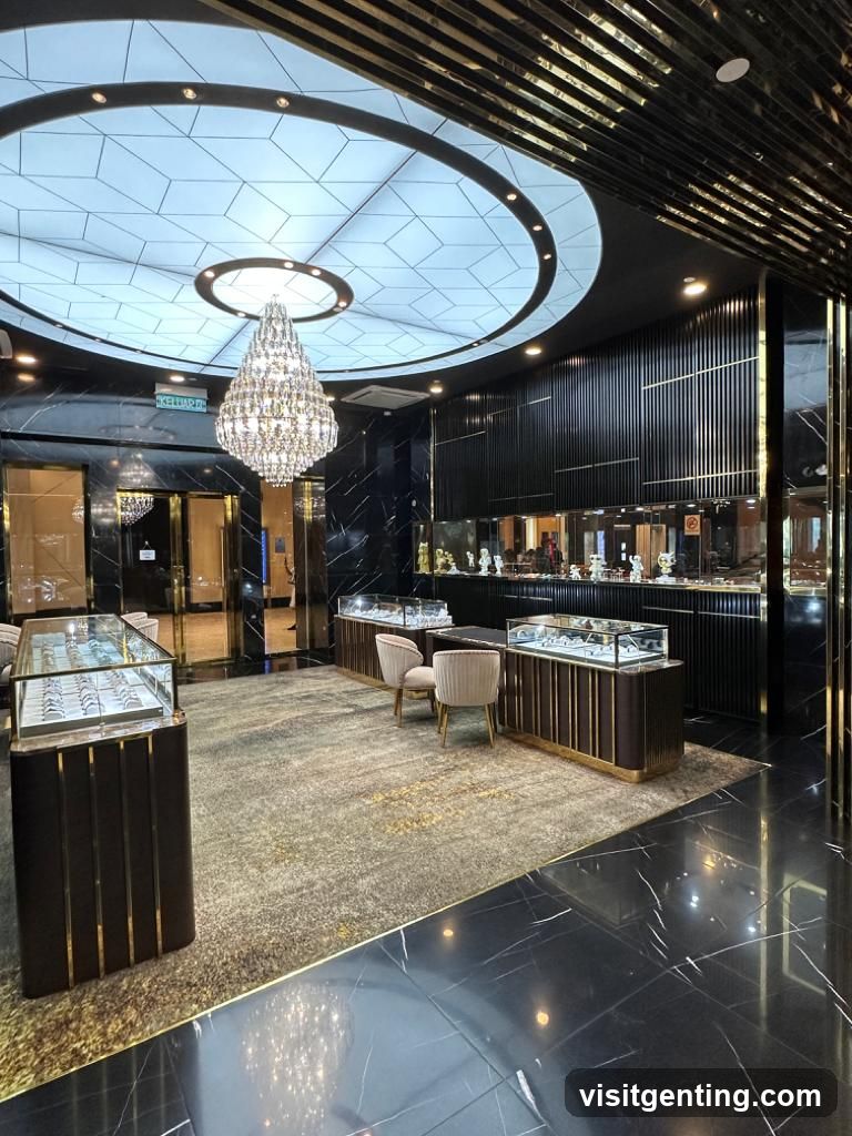 Luxury Jewelry Store Interior
