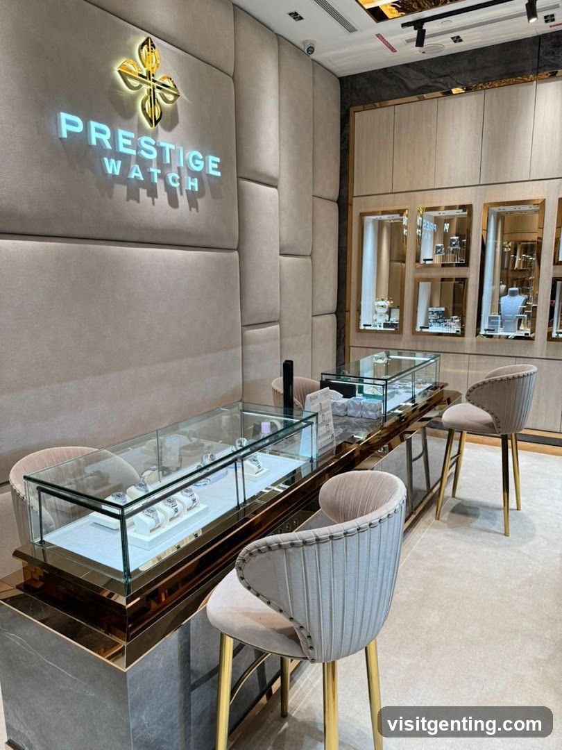 Prestige Watch Store Interior