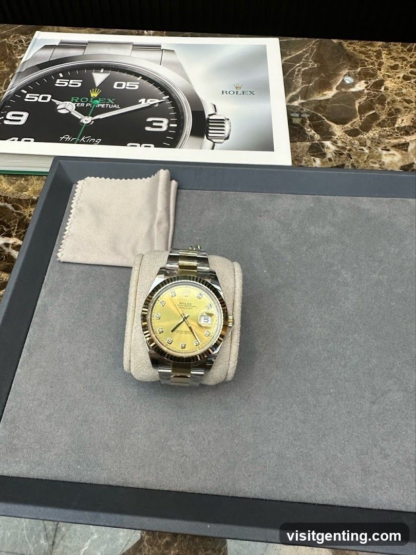 Rolex Watch Display
