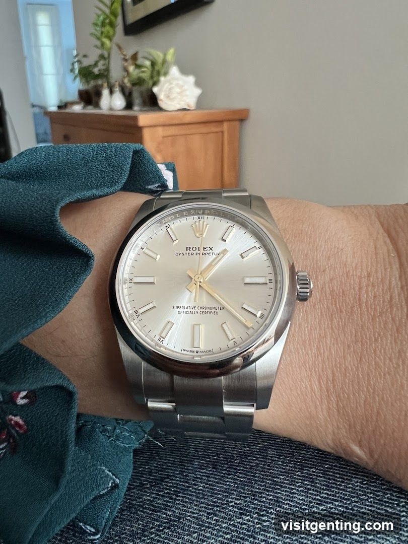 Rolex Watch on Wrist