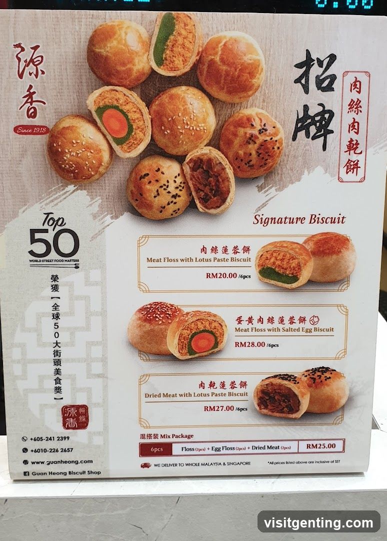 Signature Biscuit Menu