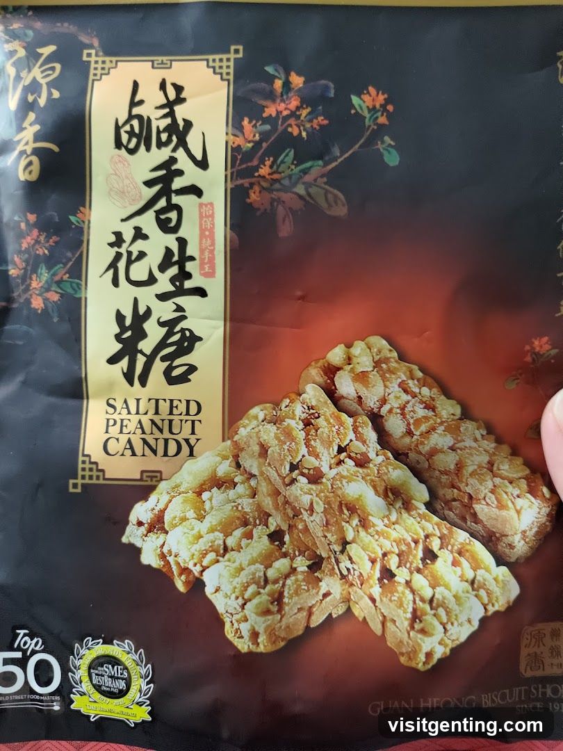 Salted Peanut Candy Packaging