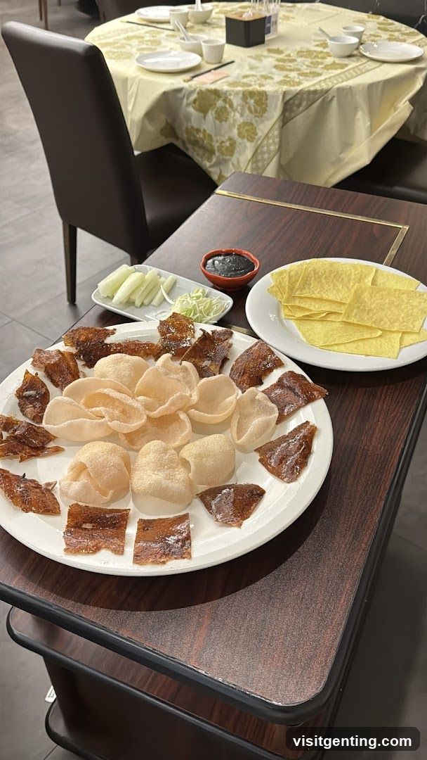 Dining Table with Peking Duck Set