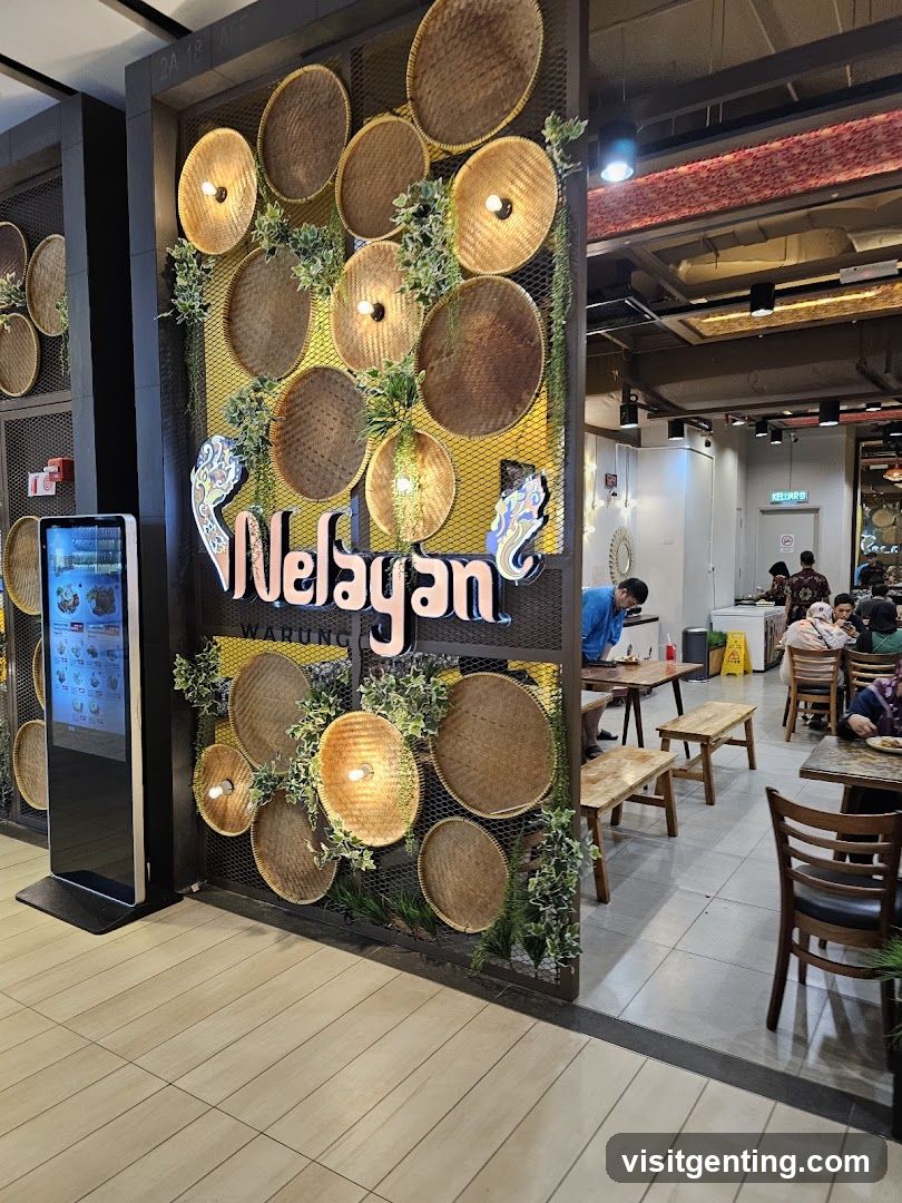 Nelayan Waringin Restaurant Interior