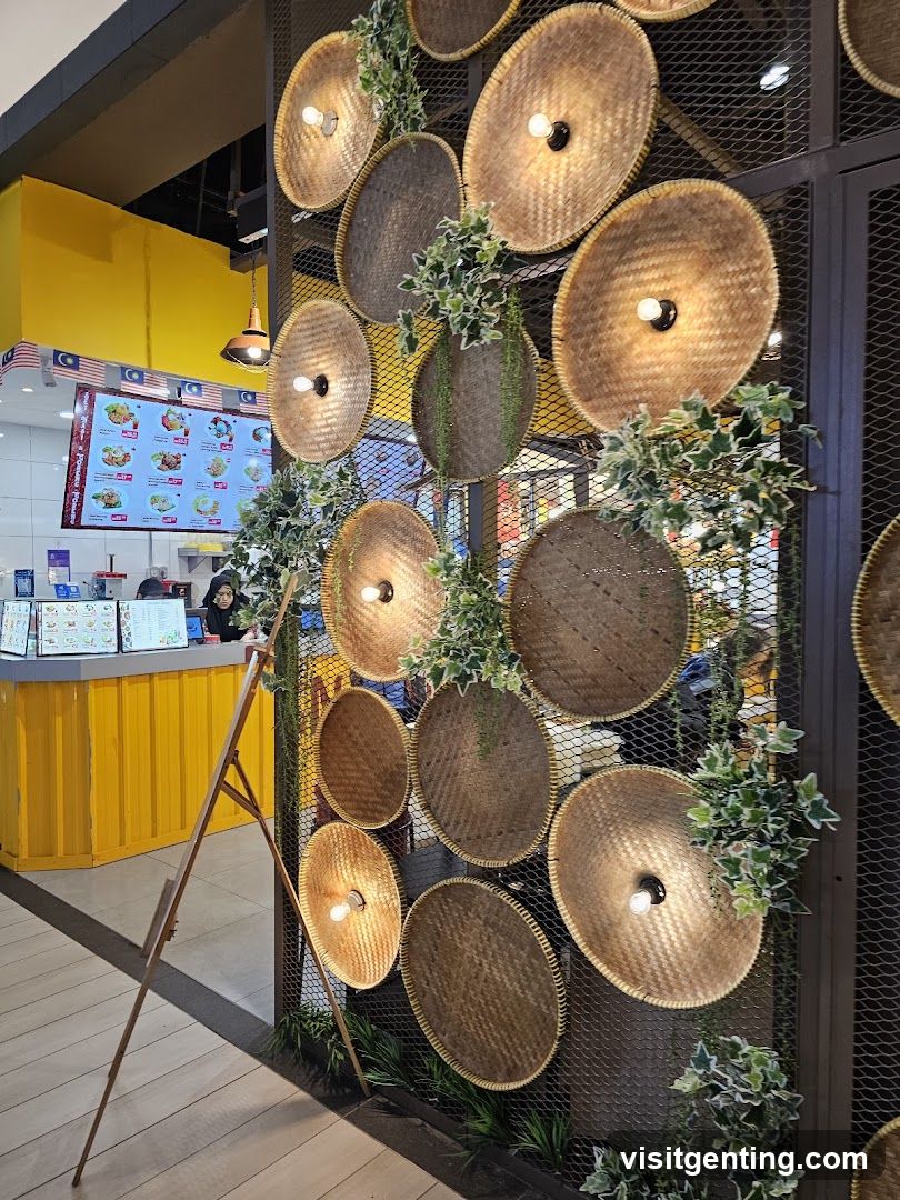 Interior Decor and Counter Area