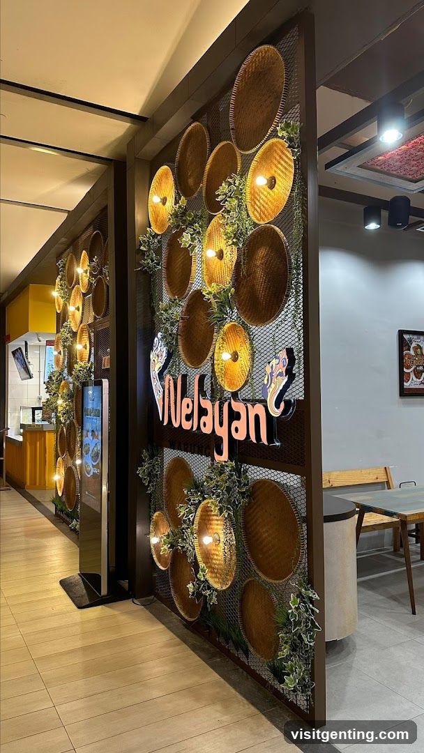 Interior of a restaurant