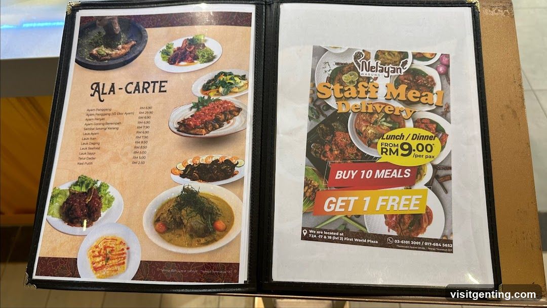 Nelayan Wabung Menu