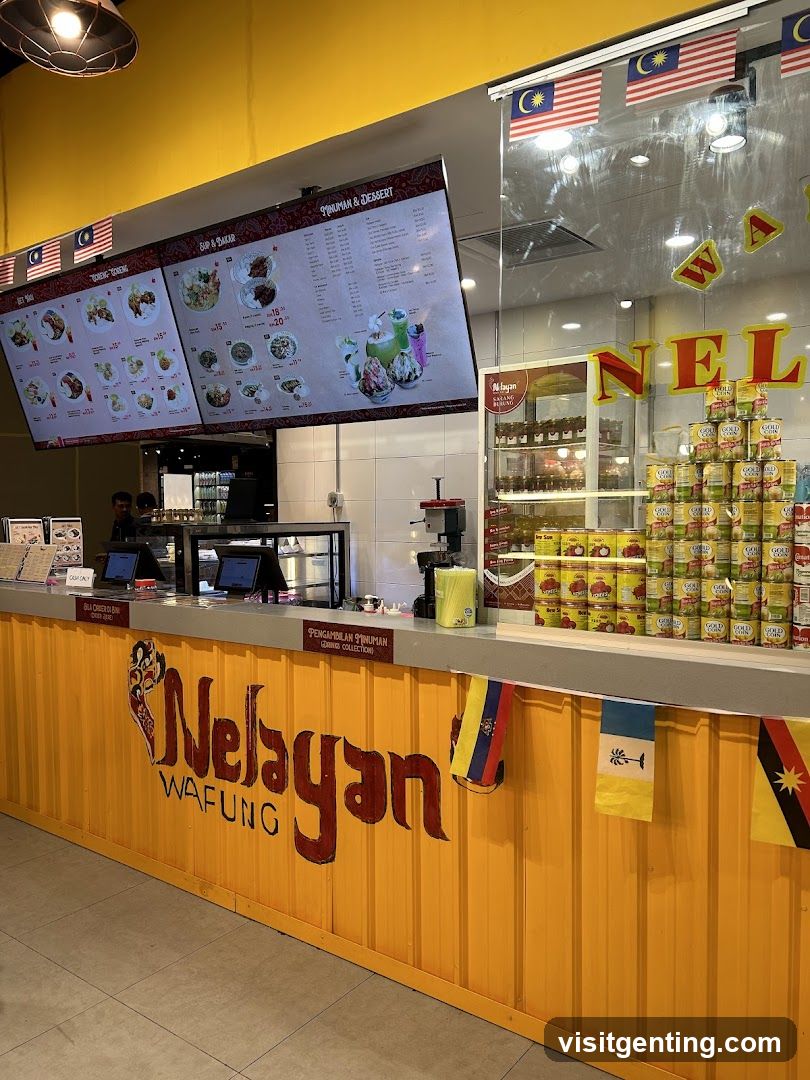 Nelayan Wafung Food Stall Interior