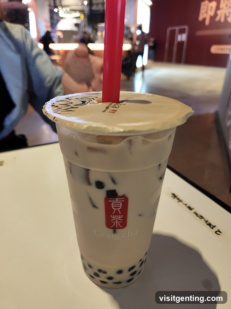 Gong Cha Bubble Tea