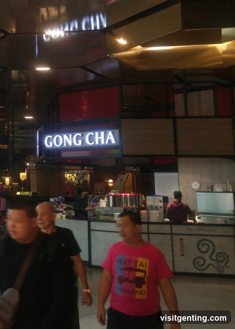 Gong Cha storefront interior view