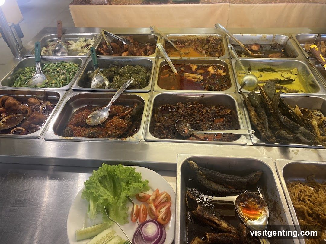 Food buffet display