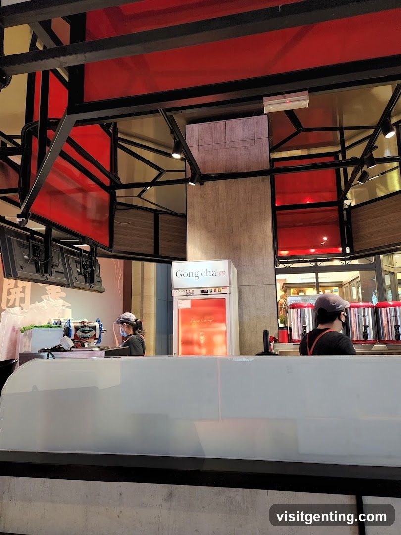 Gong cha interior