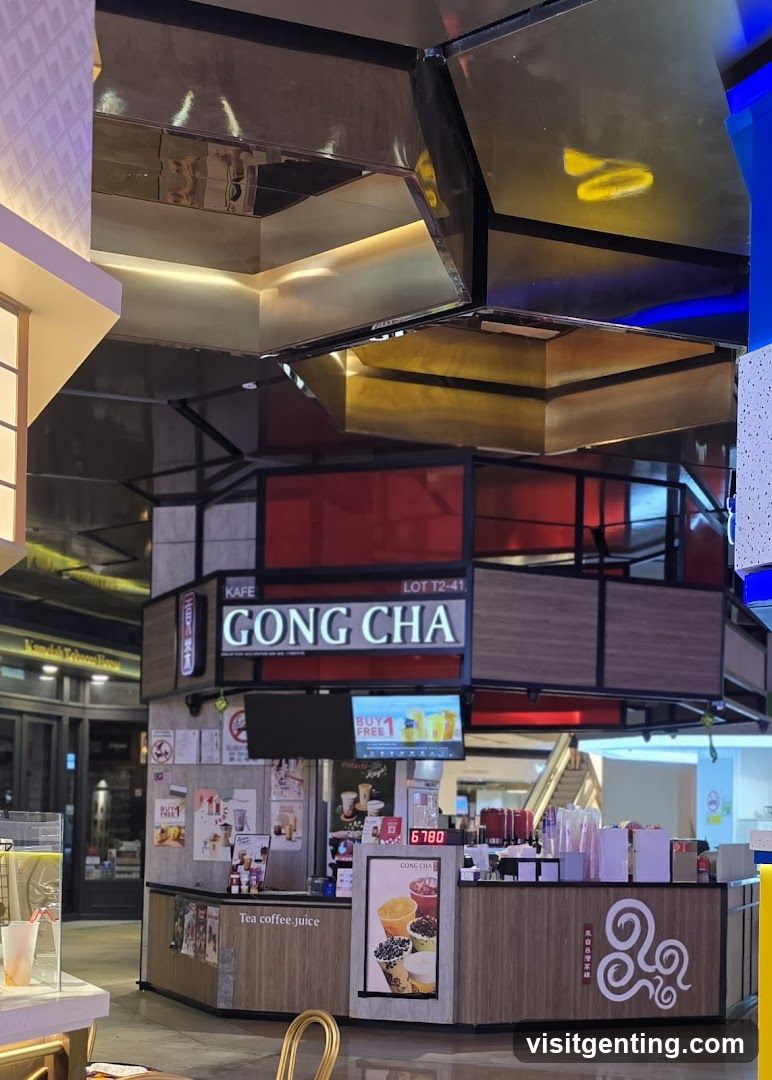 Gong Cha storefront interior
