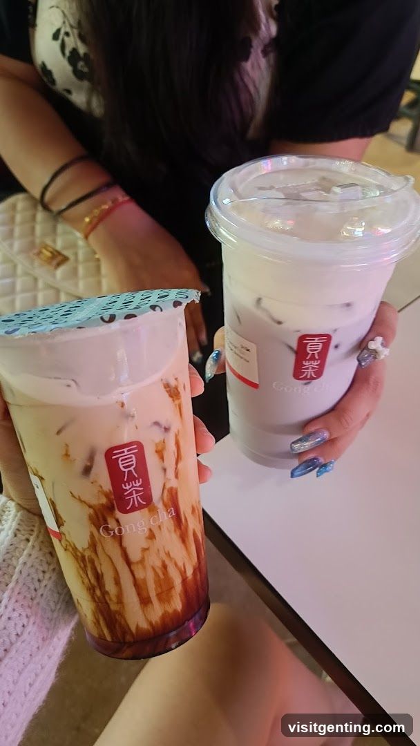 Gong cha beverages