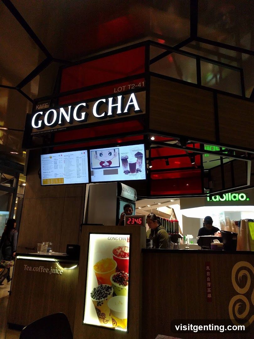 Gong Cha Shop Interior