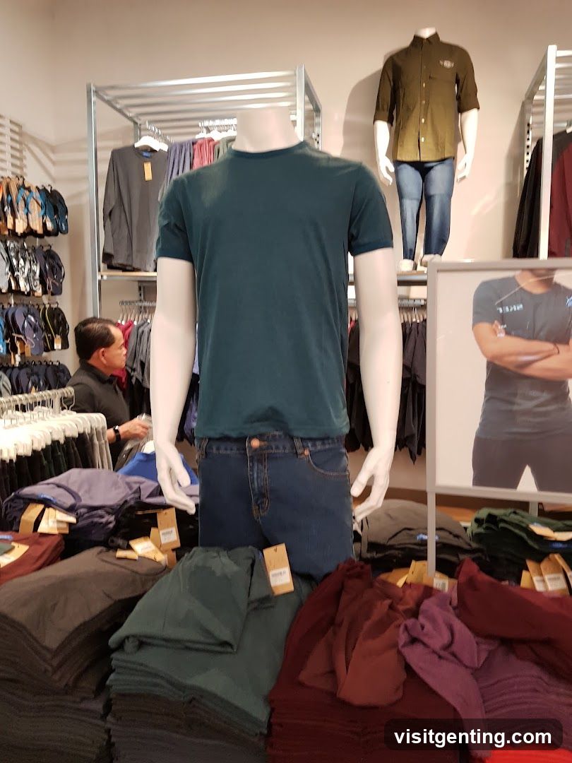 Men's Clothing Store Interior