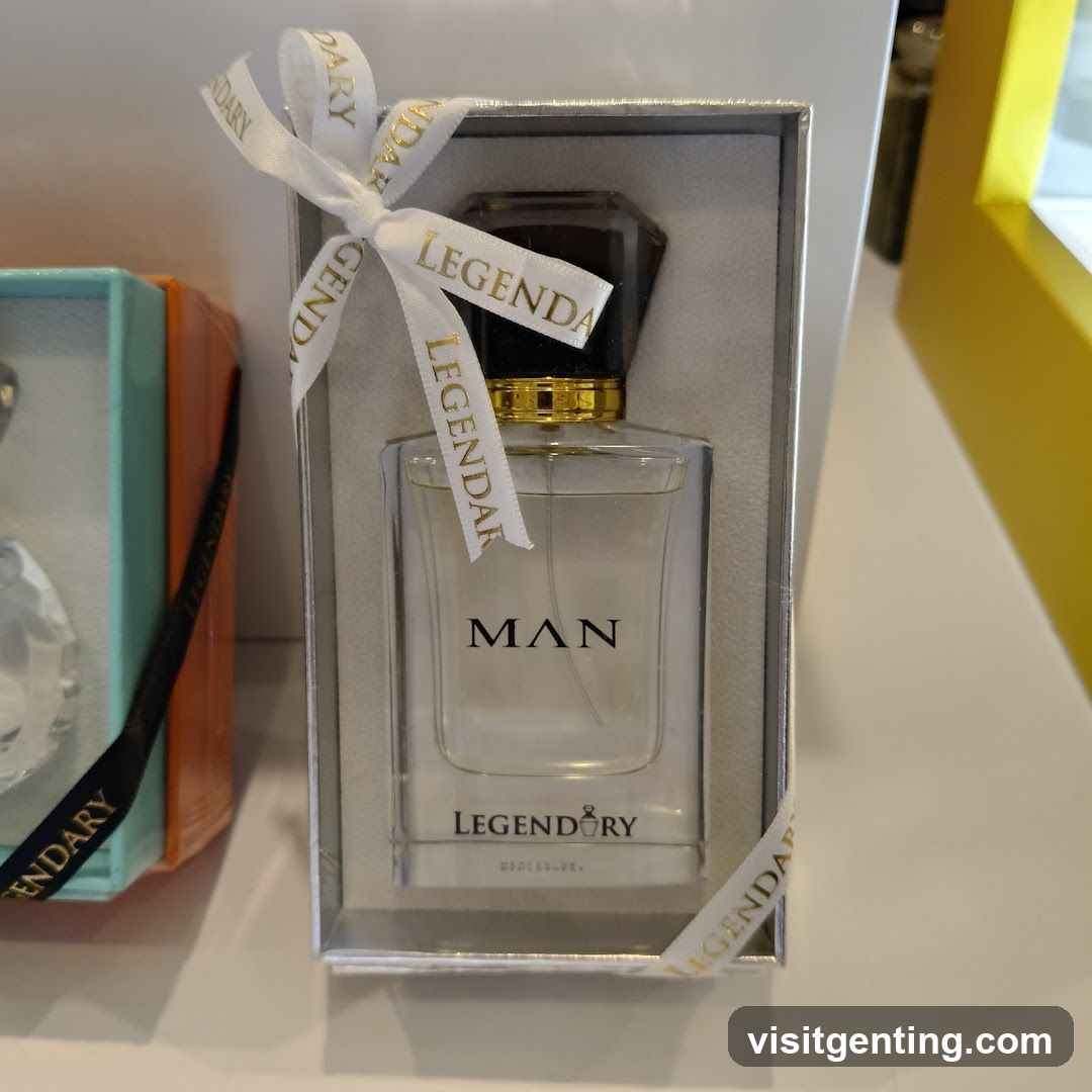 Legend Man Perfume Display