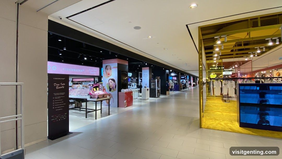 Shopping Mall Interior Corridor