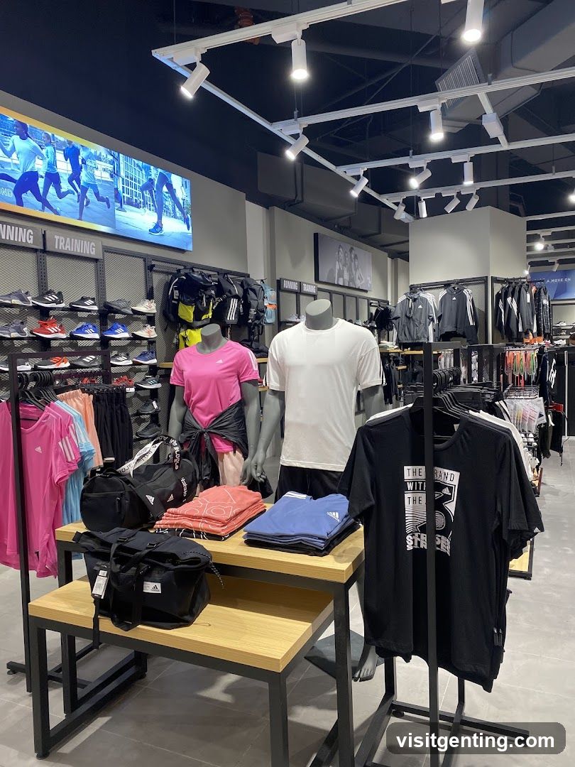 Adidas Store Interior