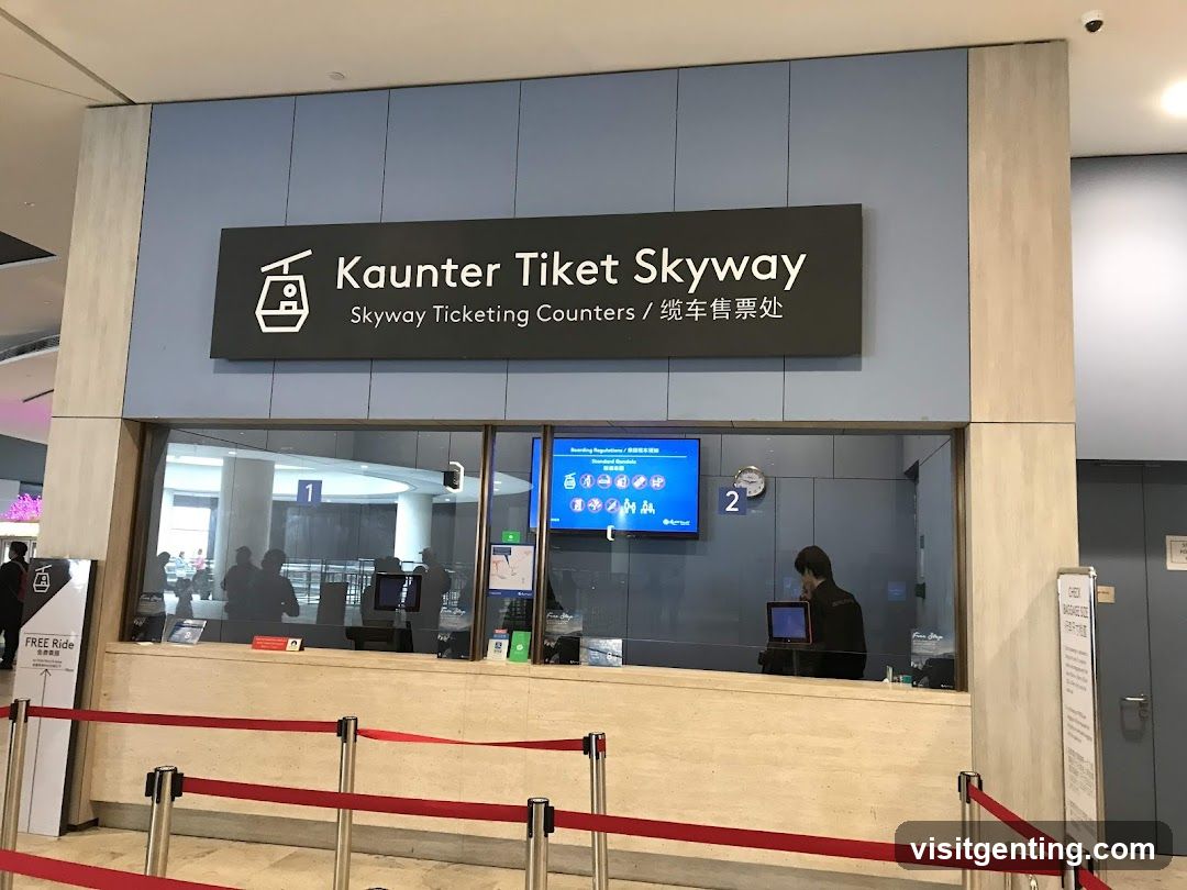 Skyway Ticketing Counters