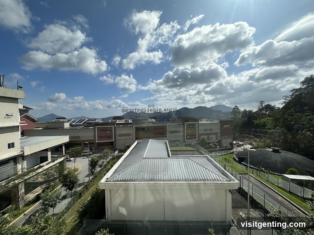 Genting Highlands shopping complex view