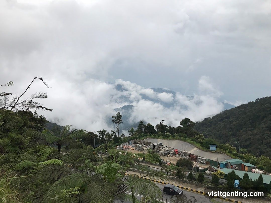 Mountainous Cloudy Landscape