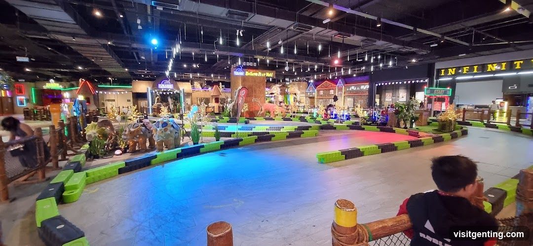 Indoor amusement area