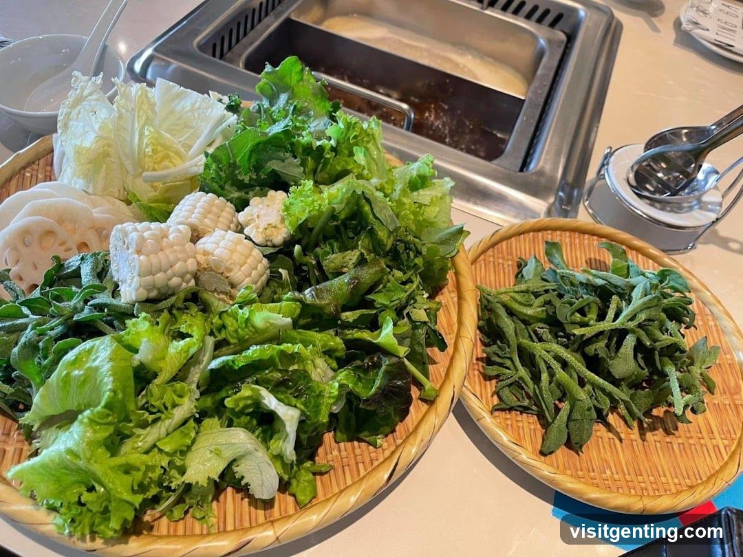 Hot Pot Dining Setup