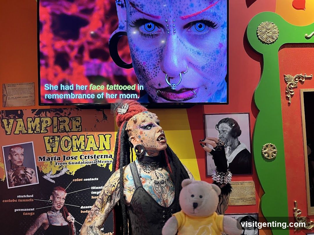 Vampire Woman Exhibit