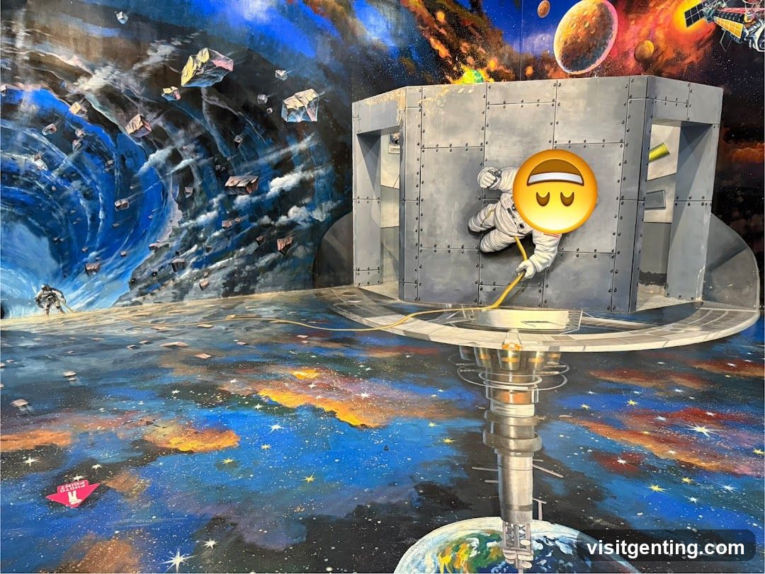 3D Space Art Installation