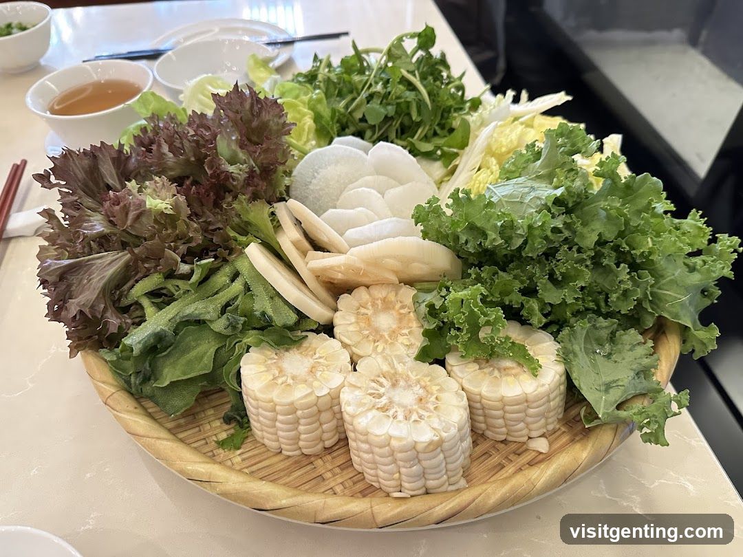 Fresh Vegetables Platter
