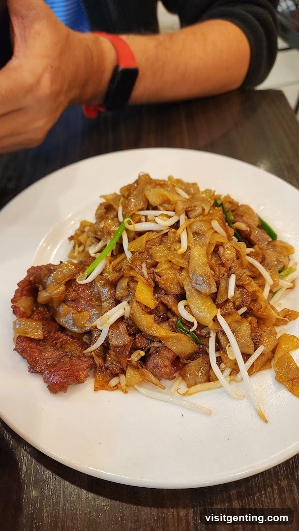 Food dish on plate