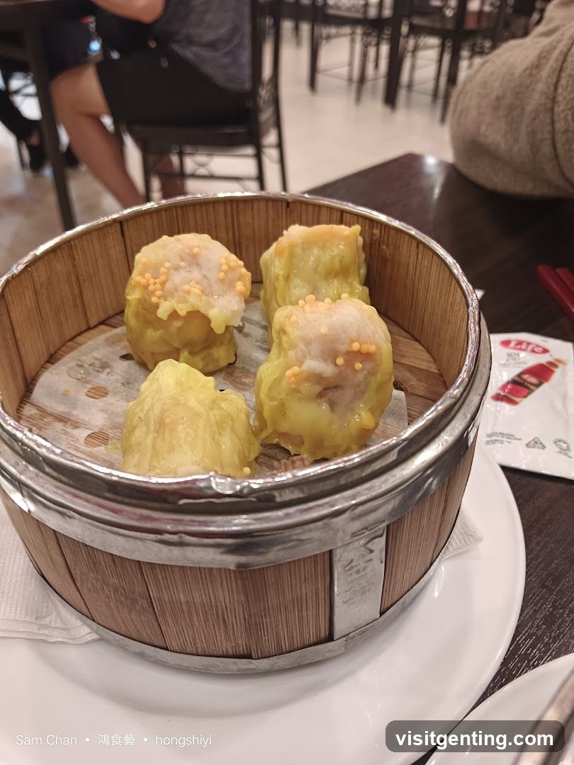 Dim Sum in Bamboo Steamer