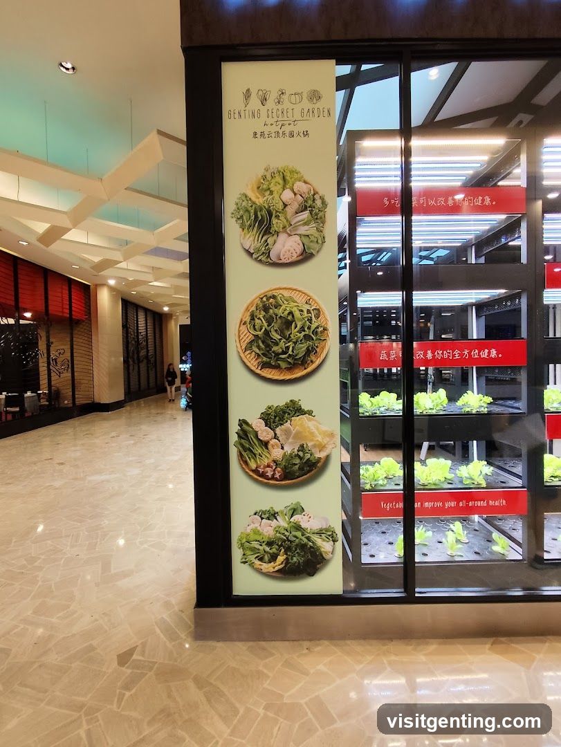 Genting Secret Garden Hotpot storefront display