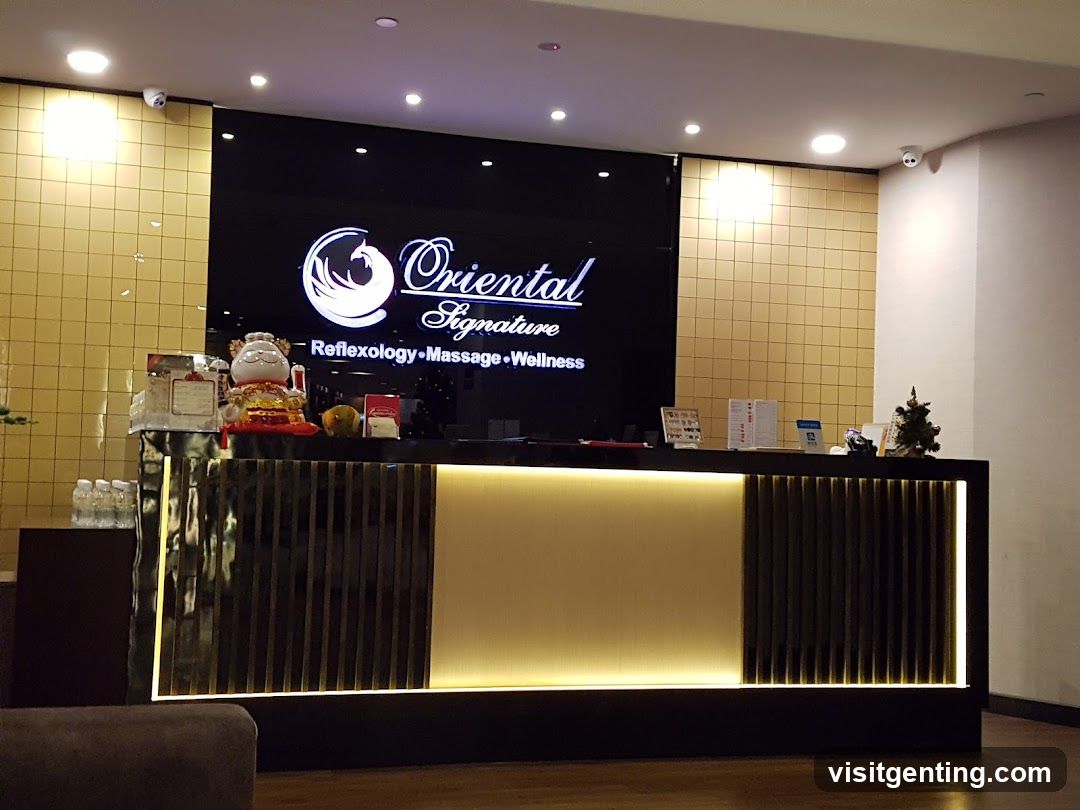 Oriental Signature Reception Area